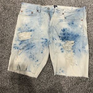 Men’s GAP Bleached Jean Shorts